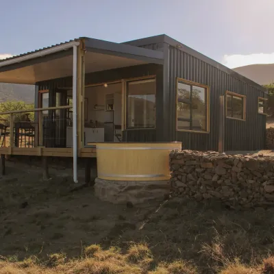 Farm Cabin With Hot Tub Prism Construction
