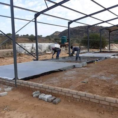 Prism Construction Team Laying Foundation Bushman Sands